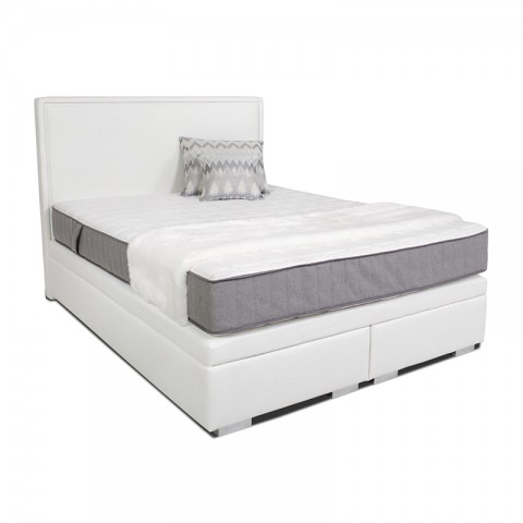 Łóżko IVO BED DESIGN kontynentalne : Rozmiar - 140x200, Pojemnik - Z pojemnikiem, Tkanina - Grupa IV