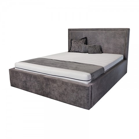 Łóżko LORENZO BED DESIGN tapicerowane : Rozmiar - 120x200, Tkanina - Grupa I, Pojemnik - Z pojemnikiem