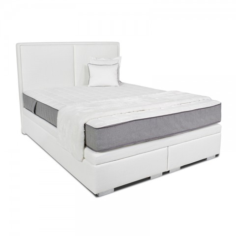 Łóżko SISTO BED DESIGN kontynentalne : Rozmiar - 120x200, Pojemnik - Z pojemnikiem, Tkanina - Grupa IV