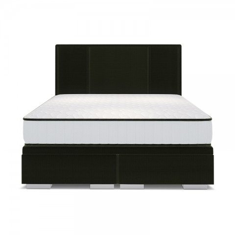 Łóżko CRISTIANO BED DESIGN kontynentalne : Rozmiar - 120x200, Pojemnik - Z pojemnikiem, Tkanina - Grupa III