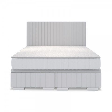 Łóżko FLAVIO BED DESIGN kontynentalne : Rozmiar - 120x200, Pojemnik - Bez pojemnika, Tkanina - Grupa IV