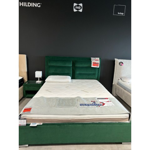 Łóżko PORTO NEW ELEGANCE 160x200 tapicerowane – OUTLET : Rozmiar - 160x200