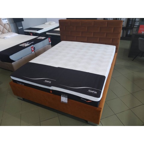 Łóżko BONARDA PAN MATERAC 160x200 tapicerowane - OUTLET : Rozmiar - 160x200