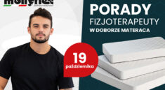 akcja porad fizjoterapeutów w salonach Pan Materac