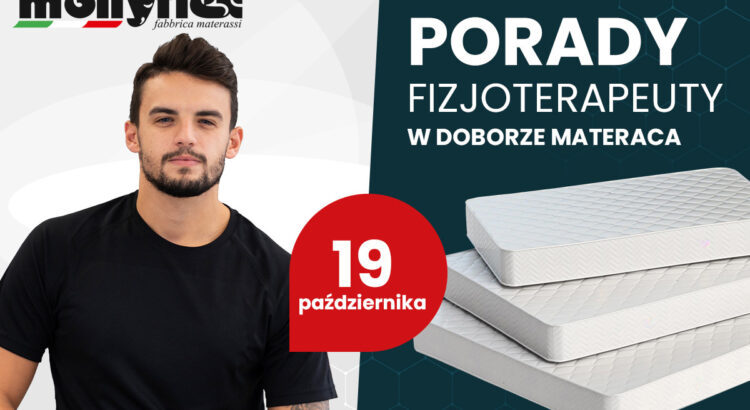 akcja porad fizjoterapeutów w salonach Pan Materac