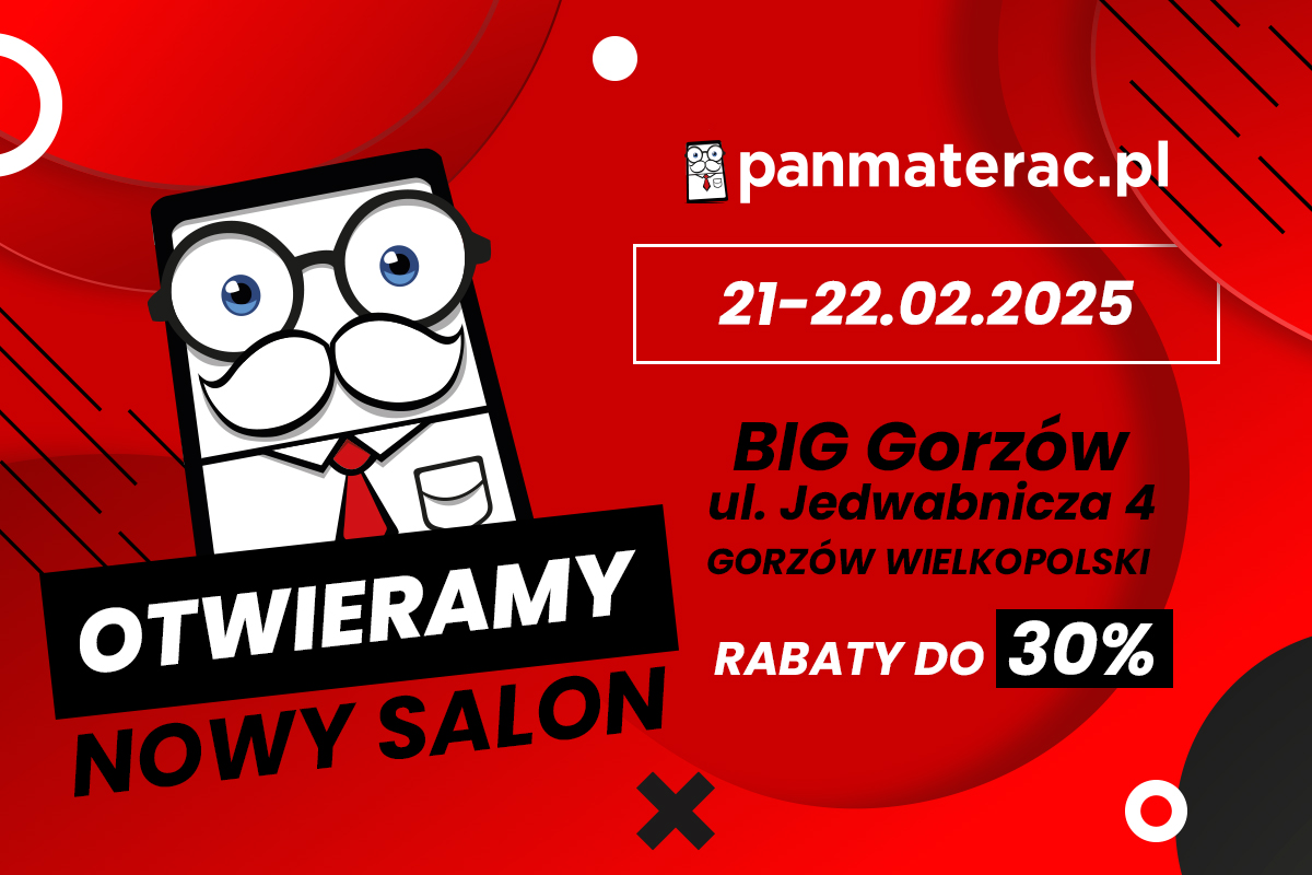 otwarcie salonu Pan Materac w Gorzowie Wielkopolskim